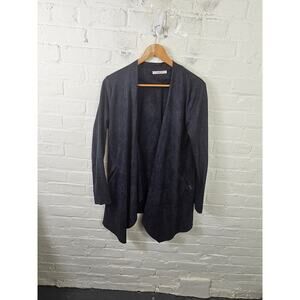 Hagel Women's Open Front Cardigan Sweater Long Sleeve Brown Size Medium